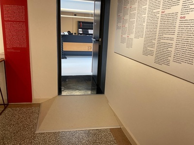 Rampa accesso sala 1