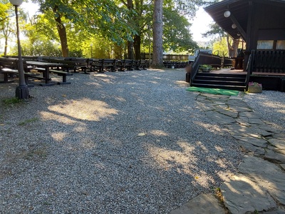 Percorso in ghiaia