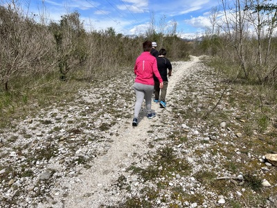 Photo 42 - Gravel path about 1 meter wide