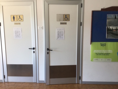 Porta bagno donne