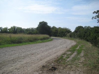 La pista in sabbia di 800 metri