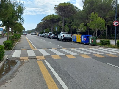 Pedestrian crossing