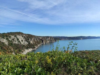 Belvedere 3, vista verso le Falesie di Duino