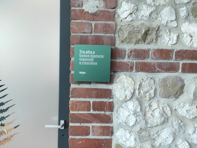 Ingresso, sala "Tra alta e bassa pianura"