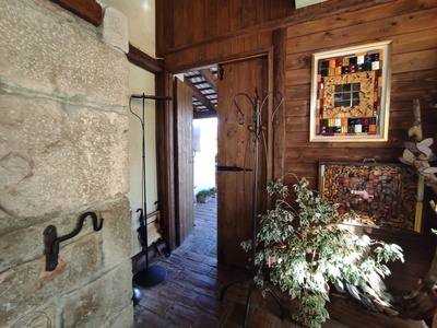 Porta di accesso alla terrazza esterna dalla veranda