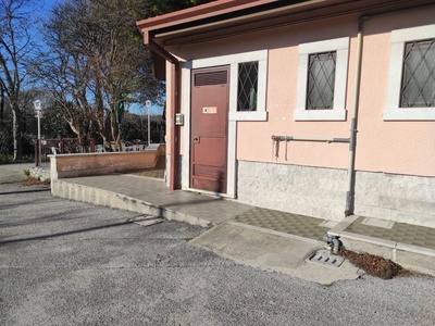 Rampe di raccordo tra parcheggio e quota ingresso