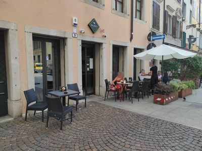 Ingresso, vista dell'area esterna