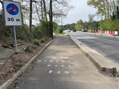 Foto 32 - Indicazioni verticali e orizzontali di fine pista