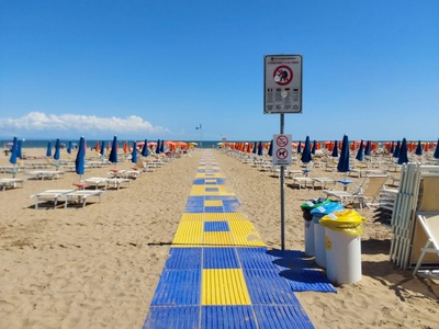 Da passerella a spiaggia
