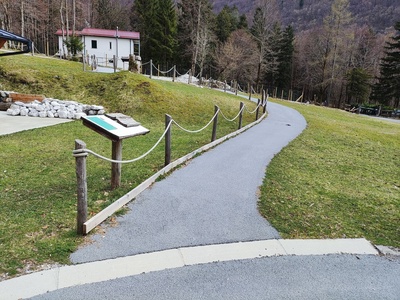 Tratto iniziale del percorso