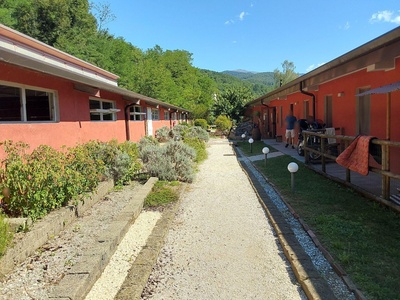 Percorso ingresso principale