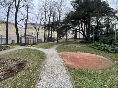 Il parco e il gazebo