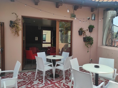 Terrazza, vista verso portafinestra