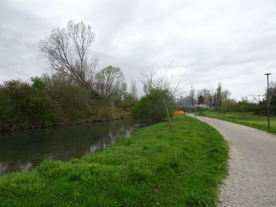 Photo 42 - Gravel path through a green area