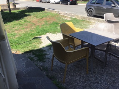 Collegamento verso marciapiede 