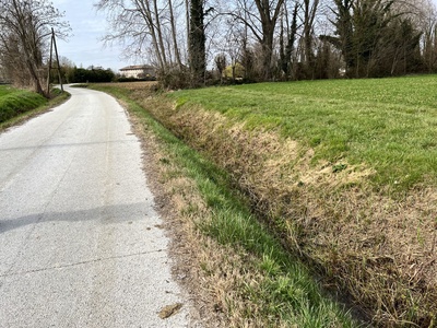 Photo 28 - Deep ditch on the right side of the roadway