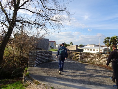 Photo 22 - Section of the path with a cemented and paved surface 