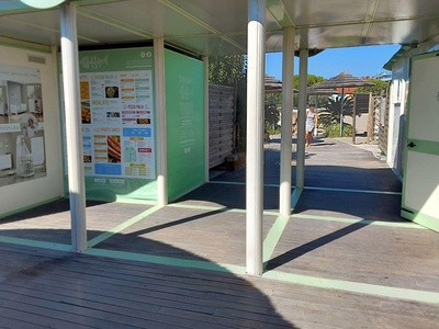 Da ingresso a bar