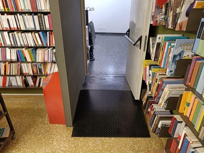 Accesso alla sala convegni