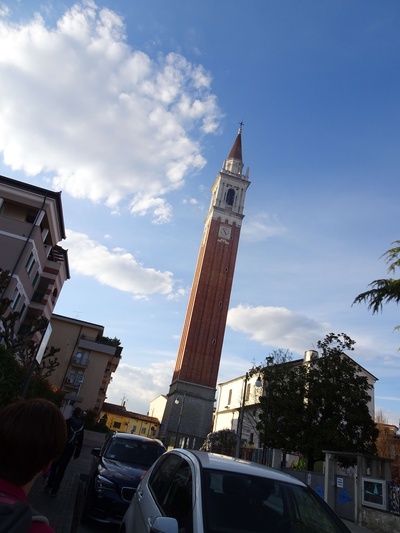 Photo 26 - Continuation on the sidewalk in via Don Bosco, towards the bell tower