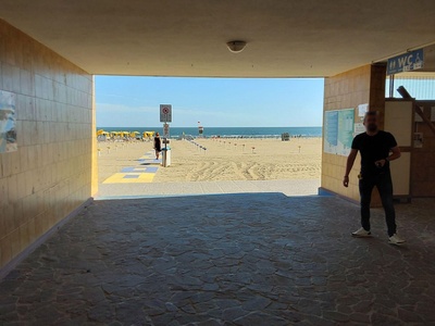 Da sportello a passerella in calcestruzzo
