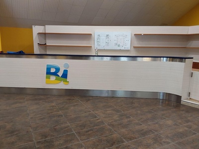 Bancone accoglienza