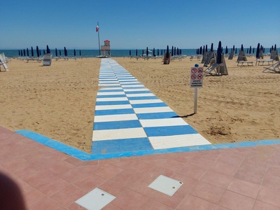 From counter to walkway