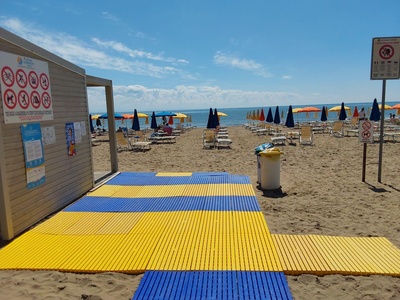 Da passerella a spiaggia