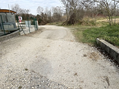 Photo 7 - Road leading to the cement bridge