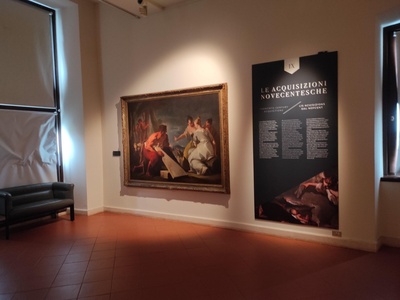 Sala IX, pannello esplicativo generale