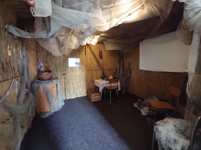 Ricostruzione ambiente di un casone