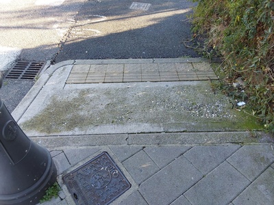 Photo 63 - Sidewalk interruption