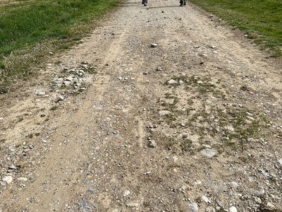 Photo 53 - Unpaved path with large stones