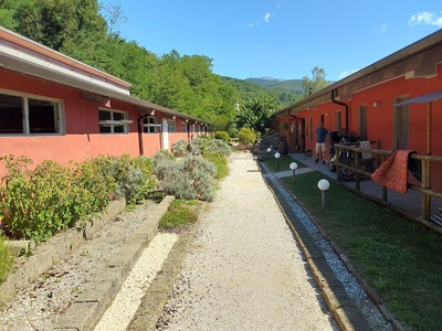 Percorso ingresso principale