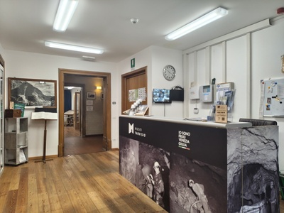 Biglietteria, vista verso l'ingresso