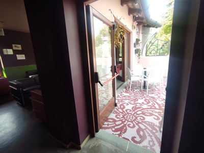 Ingresso alla terrazza