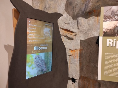 Pannello per esplorazione sonora 