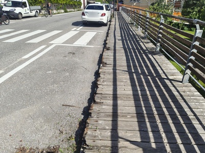 Foto 2 - Assenza di stallo riservato alle persone con disabilità