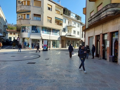 Photo 12 - Change of pavement in Piazza Cavour