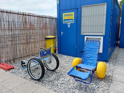 Sedie per accesso in acqua