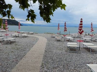 Percorso su ghiaia