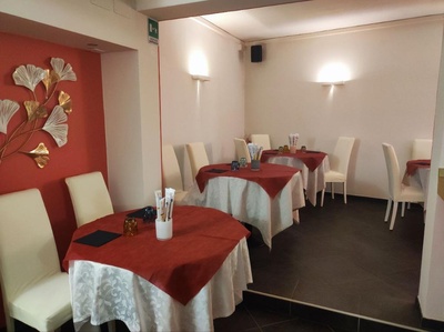 Dislivello interno alla sala retrostante