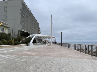 Percorso Lungomare - tratto con parapetto