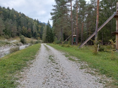 Percorso perimetrale al parco