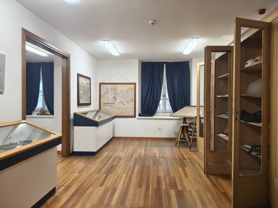 Sale espositive al piano terra