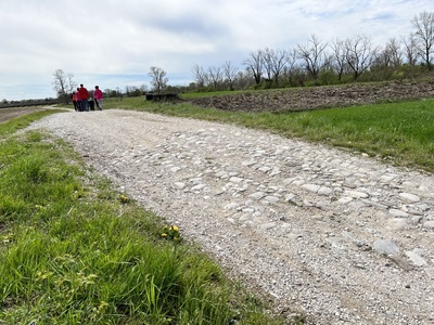 Photo 13 - Dirt road with slight ups and downs and presence of large stones