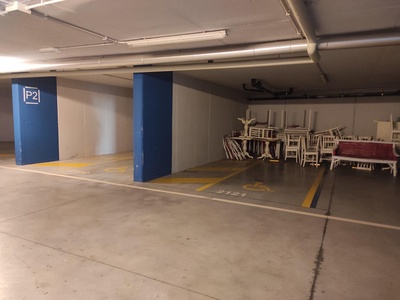 Parcheggio P2, vista dello stallo 2121