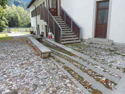Percorso esterno al piano terra