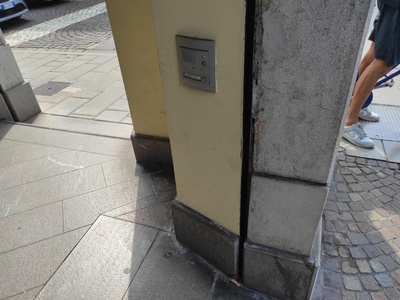 Dettaglio del citofono
