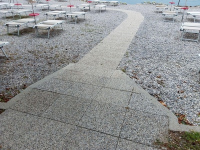 Rampa RA2 verso la spiaggia